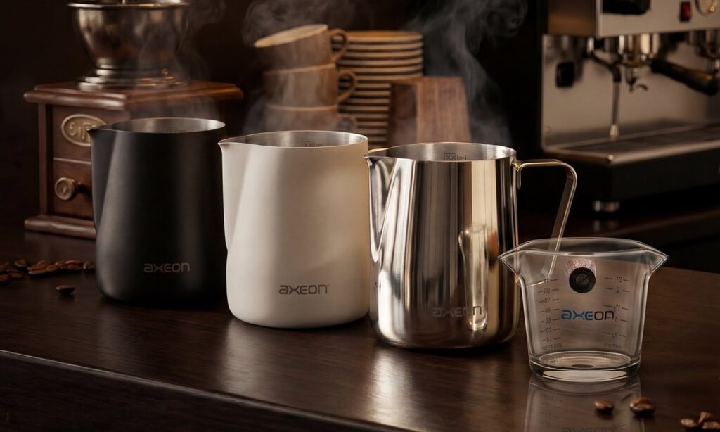 Axeon coffee tools product family hero scene